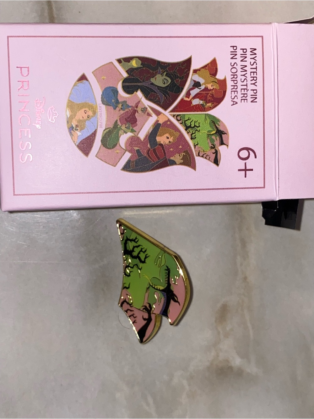 Loungefly Sleeping Beauty puzzle pin